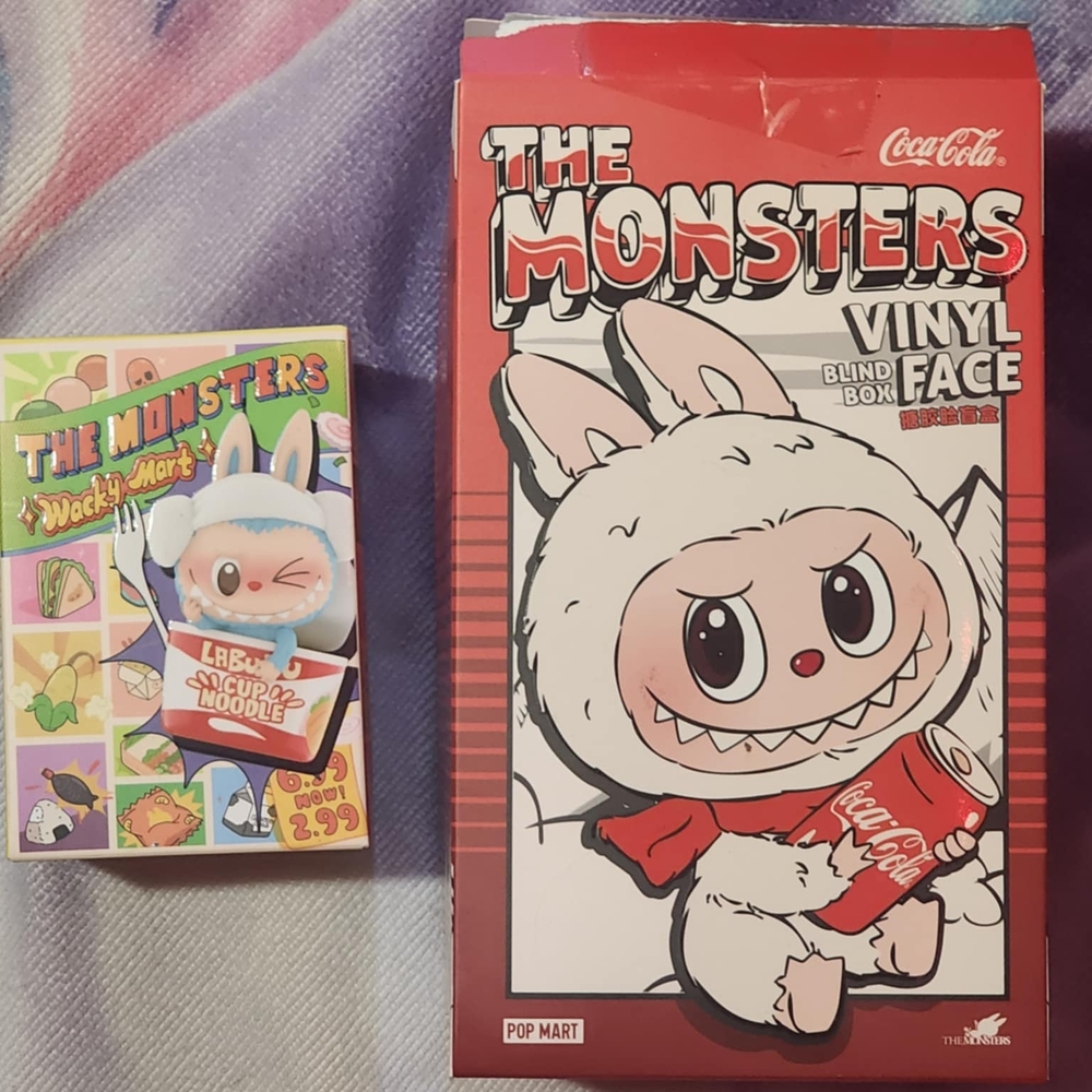 Coca Cola The Monsters Vinyl Face Toy - Red and White